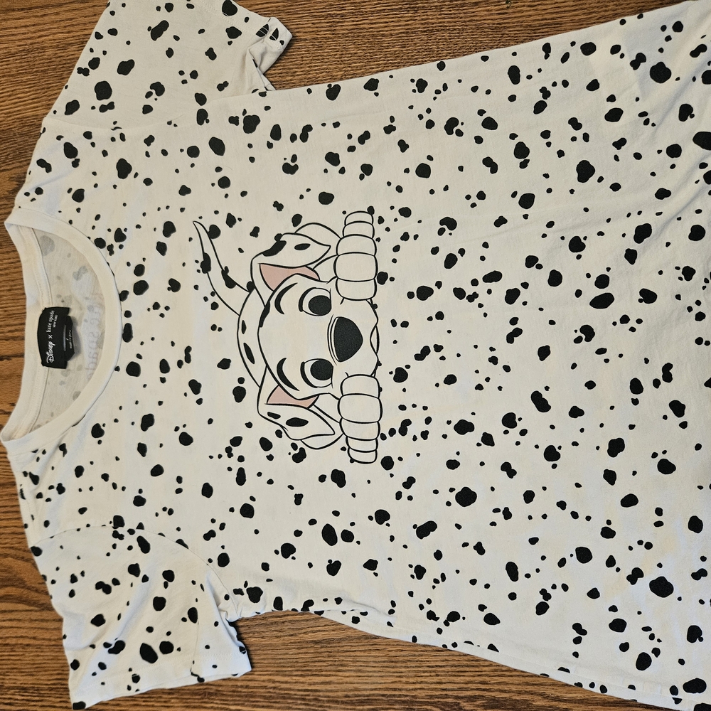 kate spade Black and White Graphic Short Sleeve Tee